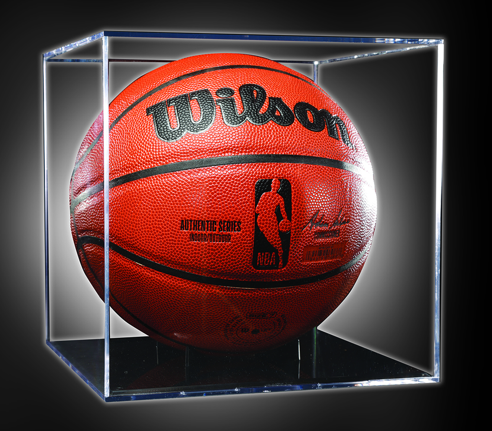 Basketball Holder with Black Base